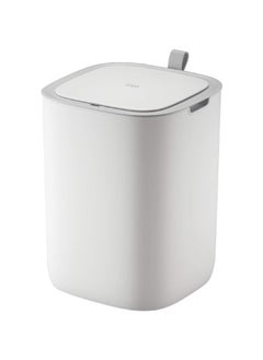 EKO Morandis Automatic Open and Close Sensor Trash Bin White 12 L EK6288P-12L-WH  - Image 1