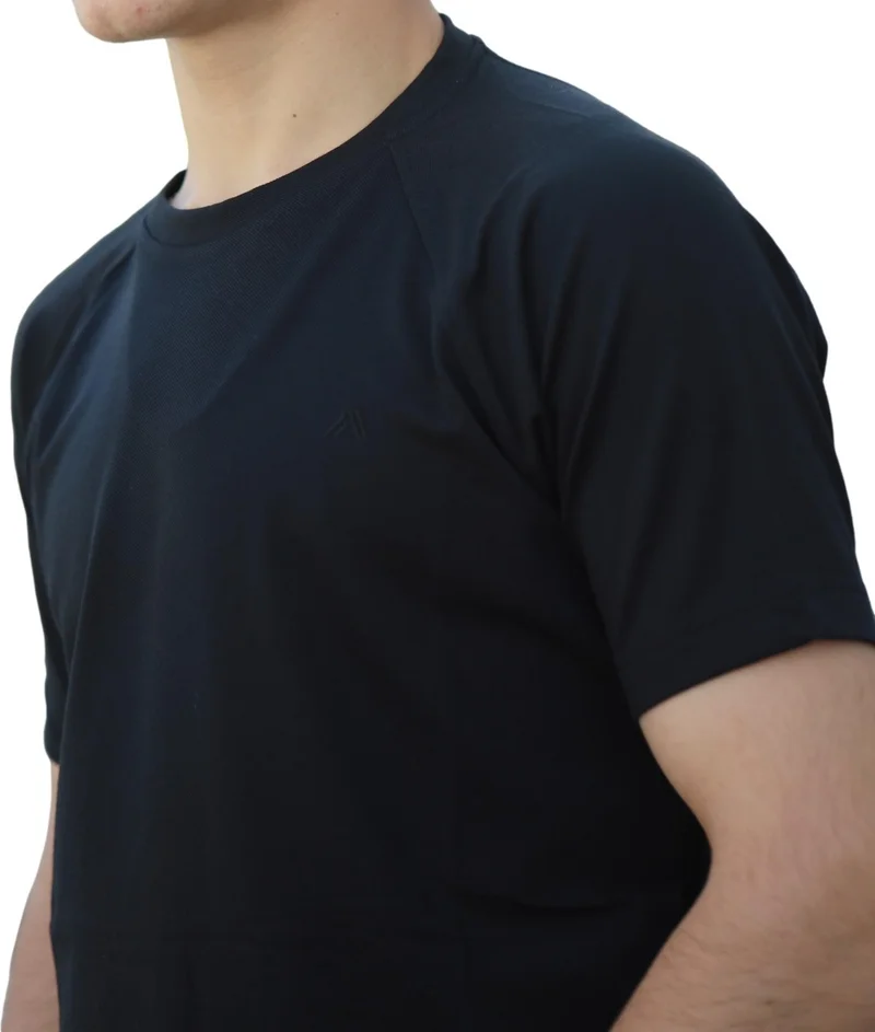 Akıncılar Outdoor Akn Basic 1st Class Combed Cotton T-Shirt Black