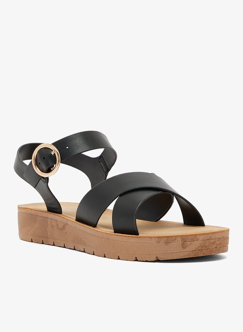 سافانا كولكشن صندل مسطح بكعب منخفض - Image 2