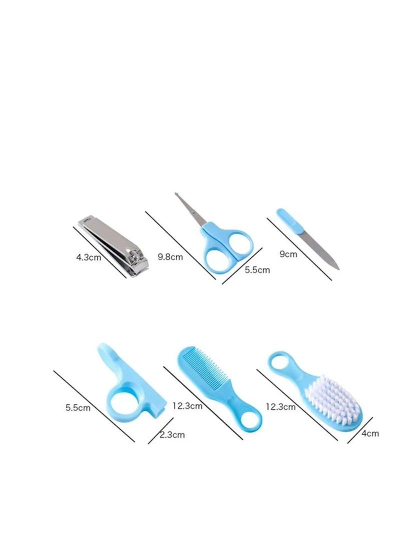 Generic 6 Piece Baby Grooming Set, Baby & Newborn Health Care Supplies, Baby Nail Clippers, Scissors, Comb and Hair Brush, Nose Cleaner, Safe for Babies, Toddlers and Nursing packing may vary  - Image 5