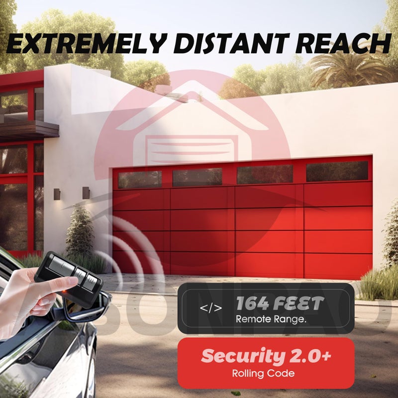 ASONPAO 2 X 893Max 893LM جهاز فتح باب المرآب العالمي LiftMaster عن بعد ضمان 3 سنوات - Image 5