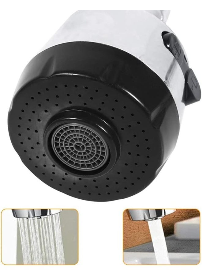 Biella 360 Rotatable Single Handle Kitchen Sink Faucet Flexible Neck Swivel Spout With Cold Water Aerator For Multipurpose Use - Image 3