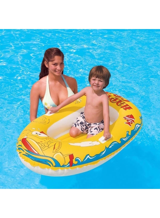 Bestway Happy Crustacean Junior Boat - 34009, inflated H137, W89, D6cm - Image 2
