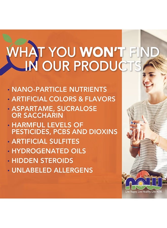 Now Foods L-Arginine Amino Acid 500mg - 250 Capsules - Image 5