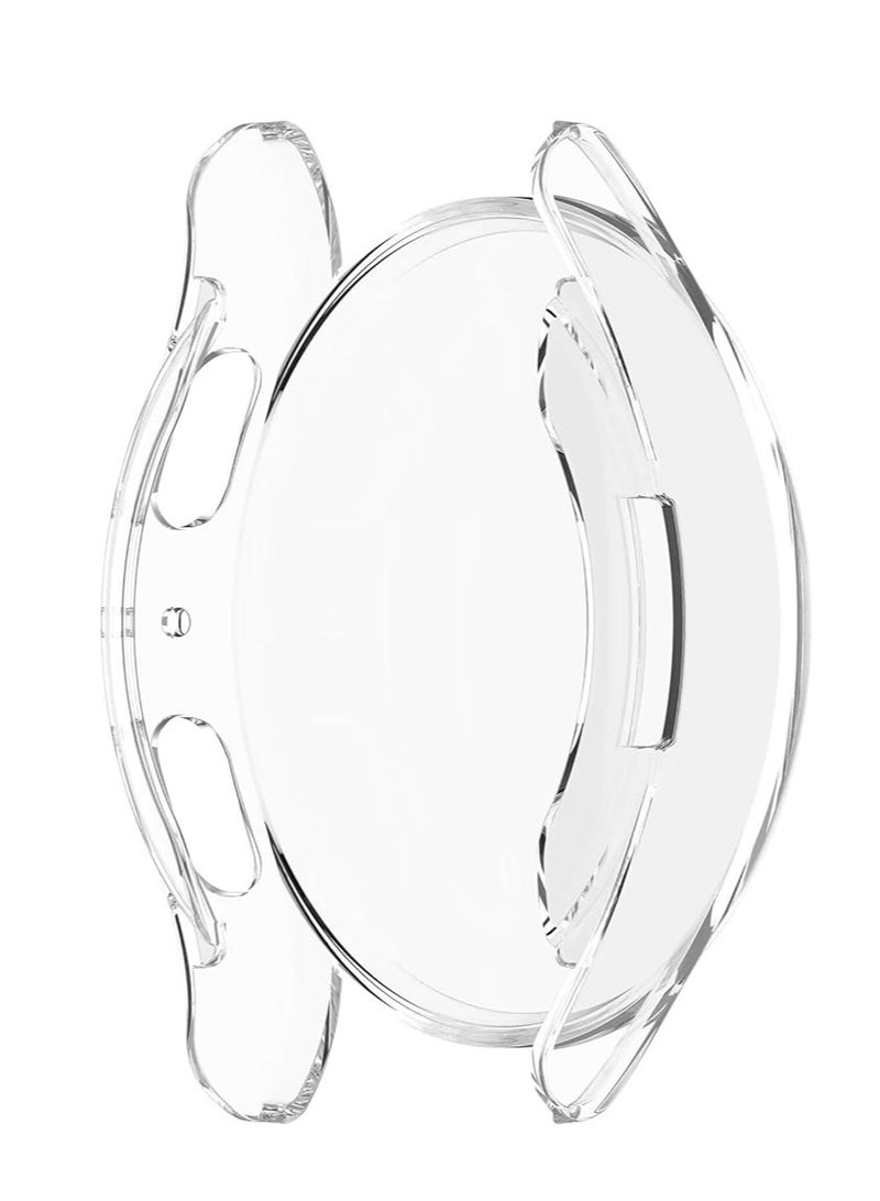 غطاء شاشة Samsung Galaxy Watch 7 - 2024 مقاس 44 مم، مصنوع من مادة TPU المقاومة للخدش، شفاف - Image 3