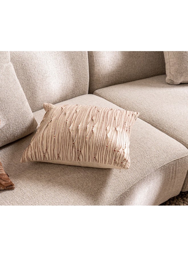 2XL Home Dyl Cushion Cover 52X52Cm Beige/Brown - Image 2
