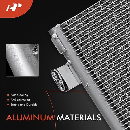 A-Premium A/C Condenser Compatible with 2000-2004 Subaru Outback/Legacy, 2003-2006 Baja, 2.5L 3.0L - Image 2