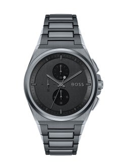 HUGO BOSS Men's Chronograph Tonneau Shape Stainless Steel Wrist Watch 1513996 - 45.8 Mm  - Image 2