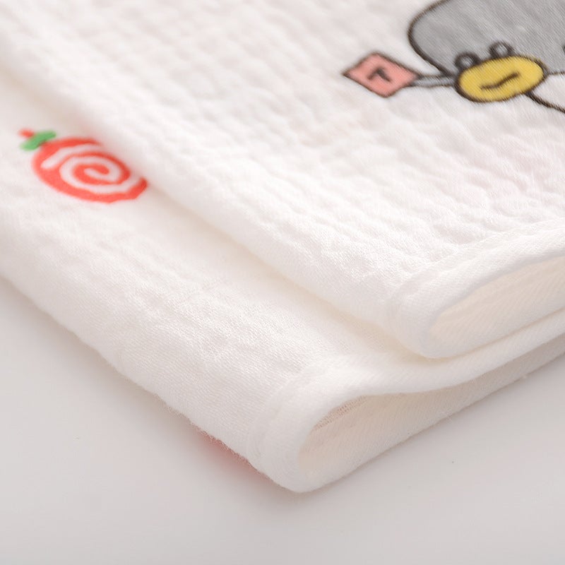 Summer Baby Belly Care Baby Cartoon Printed Thin Belly Care Newborn Belly Care Belly Care - Image 4