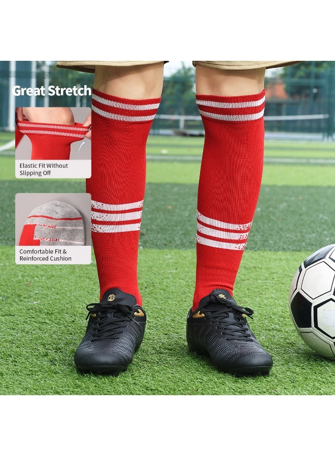 SKY WING Mens Baseball Socks Football Softball Knee High Sock Unisex Athletic Soccer Socks  1/2/3/4 Pairs for Youth Adult  Men and Women - Image 2