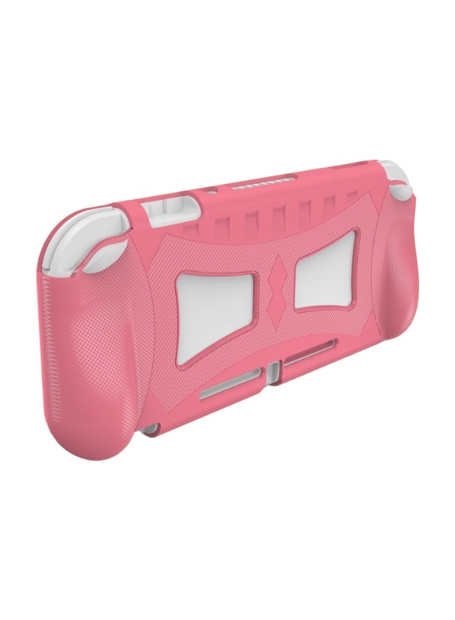 TPU Soft Protective Shell Drop Resistance for Nintendo Switch Lite(Pink) - Image 4
