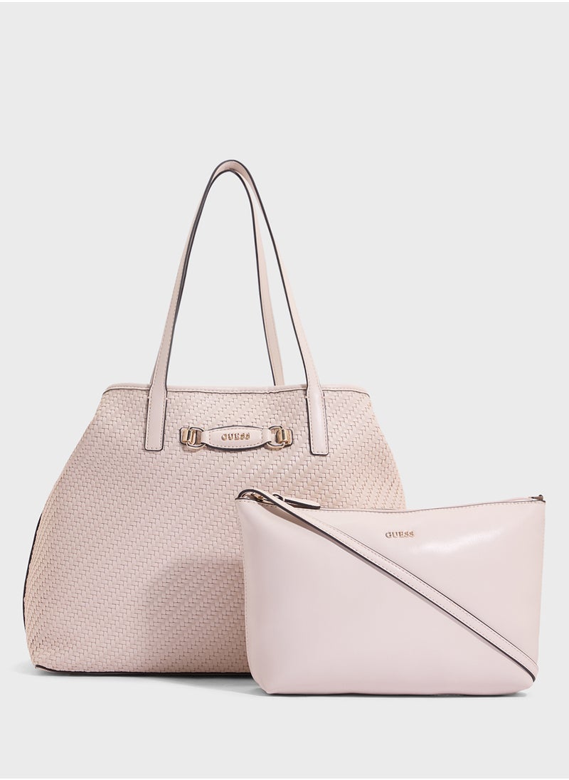 GUESS - Vikky Ii Large 2 In 1 Tote - Image 1