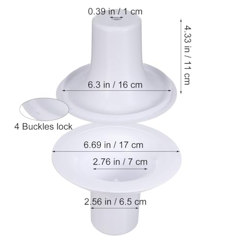 DOITOOL Water Dispenser Top Cover, 1PCS Water Dispenser Replacement Parts, Water Cooler Smart Seat Water Guard Assembly Universal Bottle Holder for Bottled Water Coolers - Image 3