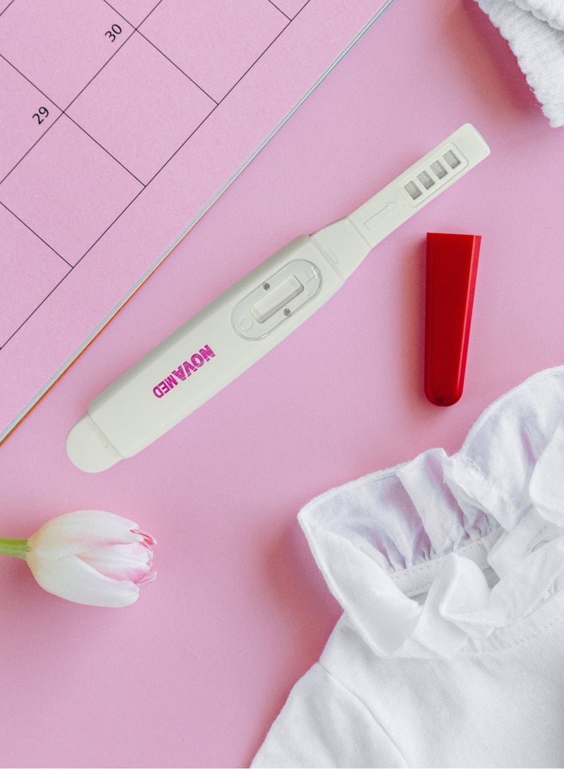 NOVAMED One Step Pregnancy (HGC) Test Midstream - Image 2