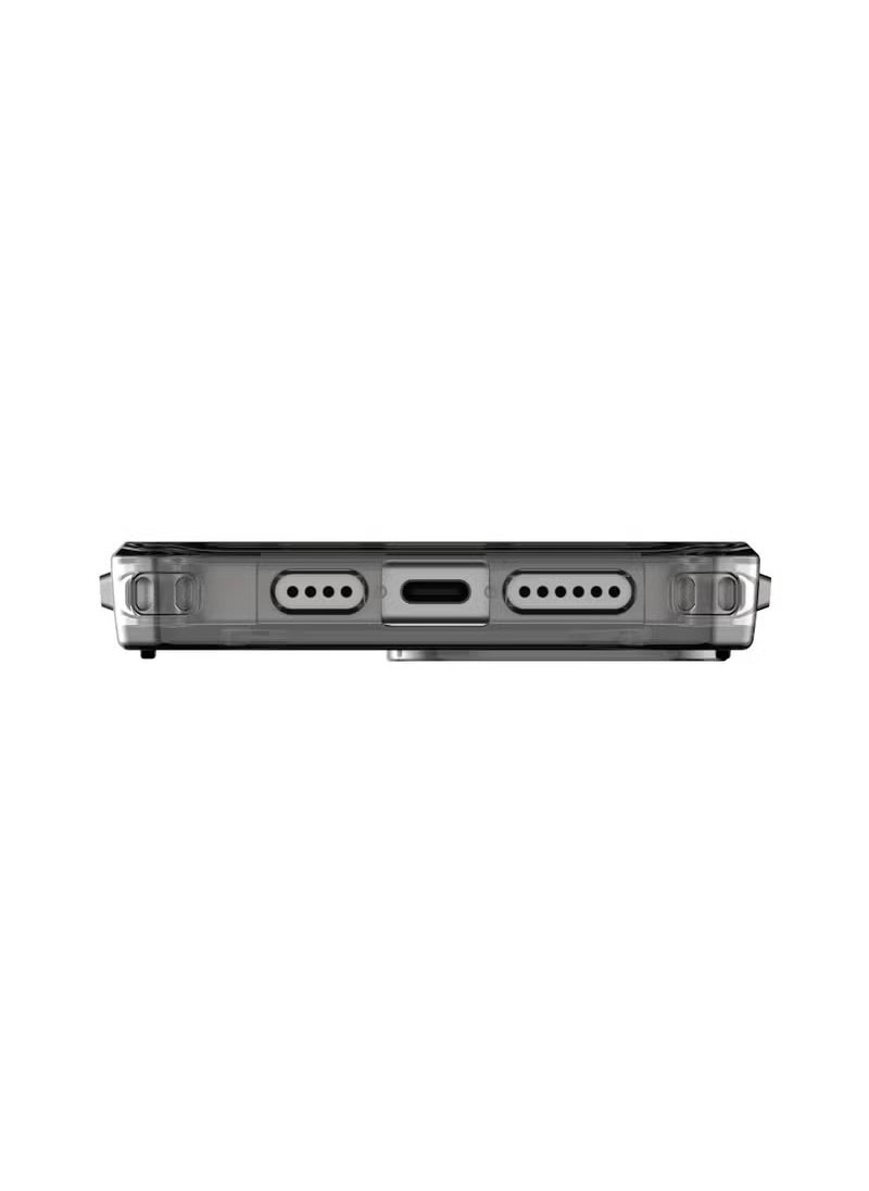 UAG - Case Compatible with iPhone 15 Pro Max Case Plyo Ash/White Built-in Magnet Compatible with MagSafe Charging Rugged Anti-Yellowing Transparent Clear Protective Cover - Image 1