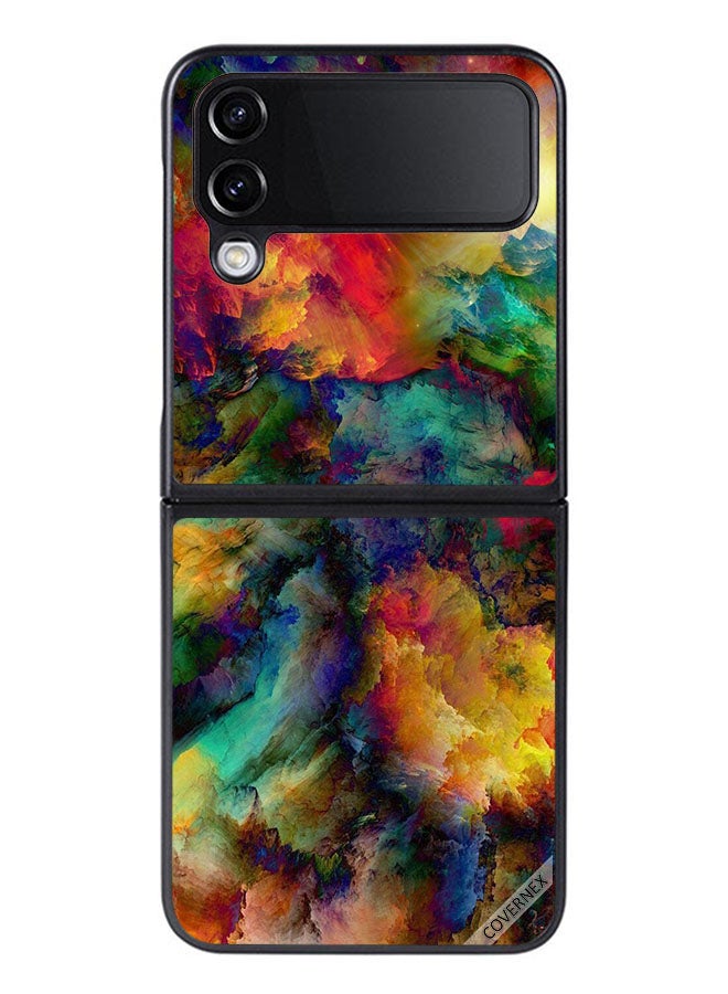 Covernex Protective Case Cover For Samsung Galaxy Z Flip 4 Vintage Colors - Image 1