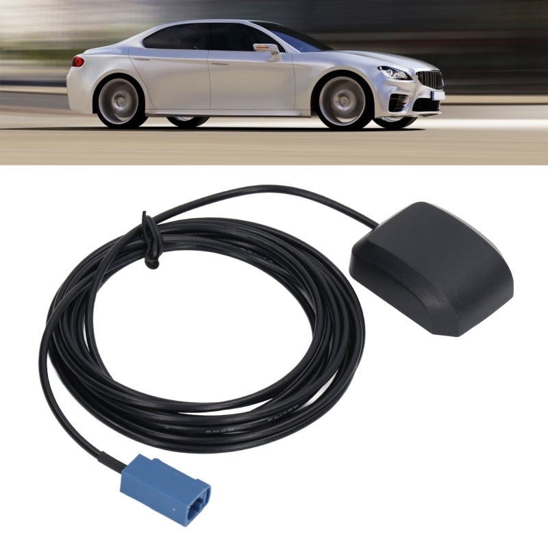 GPS Antenna 1575.42MHz Compact Waterproof Navigation Antenna - Plug Play Magnetic Adsorption Replacement Antenna for Ford SYNC 3 Lincoln SYNC 3 APIM Module Upgrade - Image 3