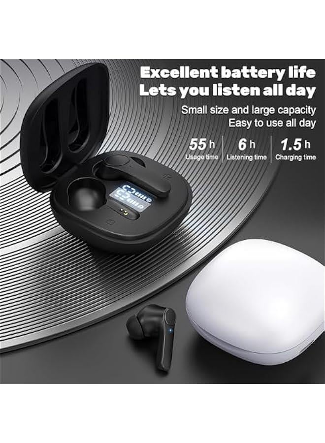 Responsive Translation Earbuds, Language Translation Earbuds, 144 Languages & Accents Two-Way Translator Pods Real Time,Break The Language Barrier (White)