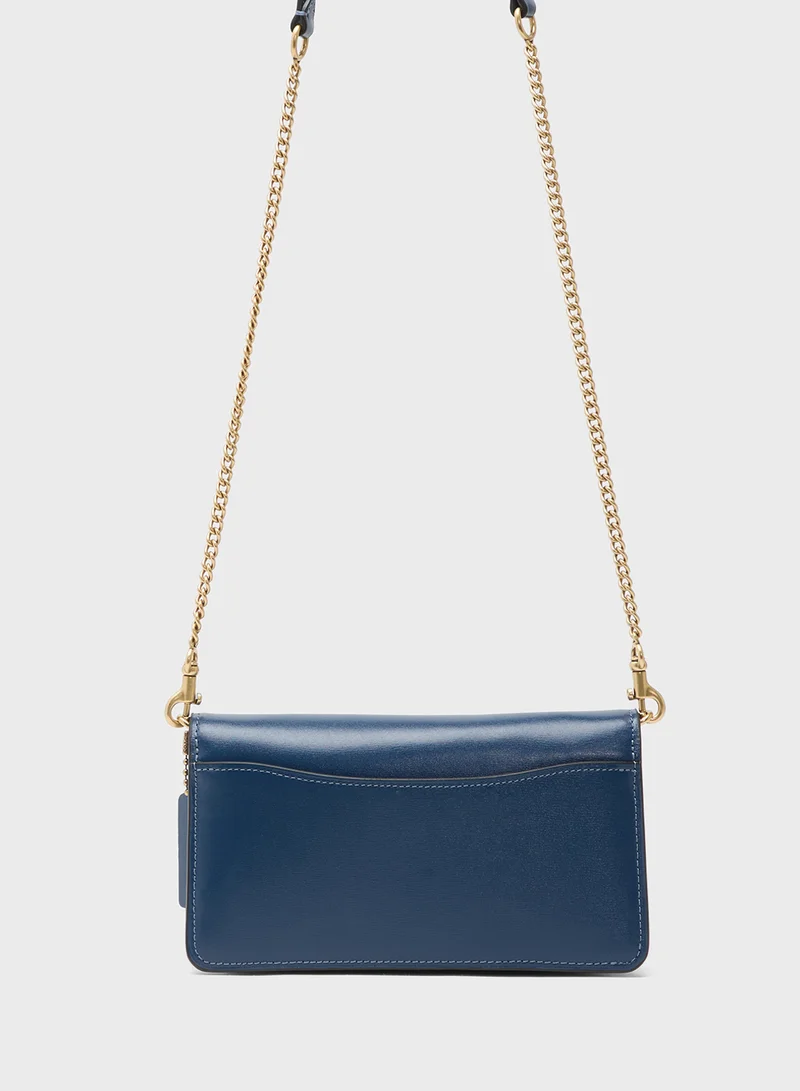 COACH Tabby Chain Clutch in Calf Leather
