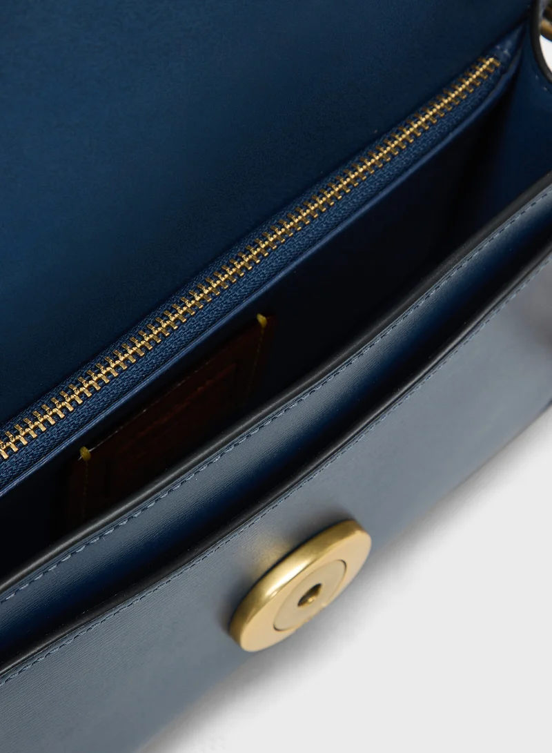 COACH Tabby Chain Clutch in Calf Leather