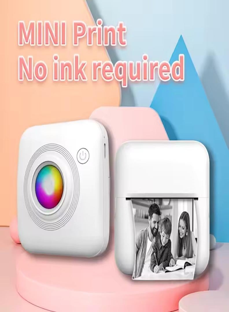 Mini Portable Thermal Printer – Bluetooth Wireless HD Photo, Label & Note Printer  - Image 2