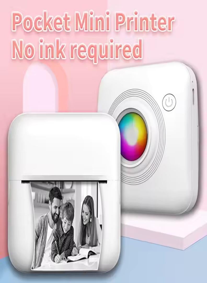Mini Portable Thermal Printer – Bluetooth Wireless HD Photo, Label & Note Printer  - Image 4