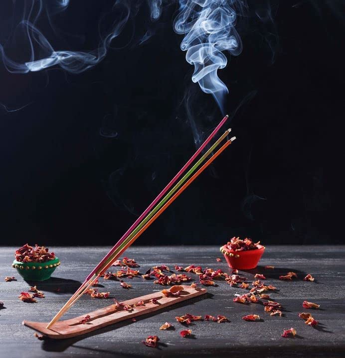 Poioo Agarbatti for Pooja Pure 800g Pack Multi Fragrance Incense Sticks Mix Agarbatti - Image 3