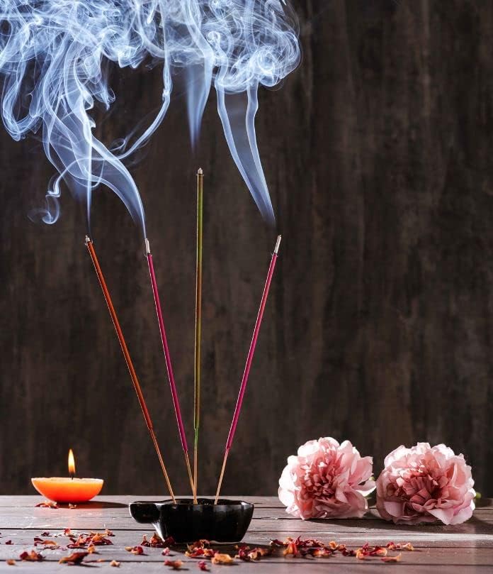 Poioo Agarbatti for Pooja Pure 800g Pack Multi Fragrance Incense Sticks Mix Agarbatti - Image 2