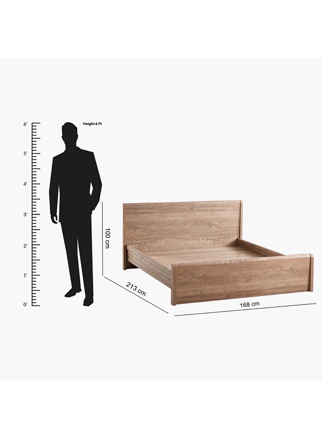 Home Box سرير كوين كيرفي 213x100x168 سم - Image 5