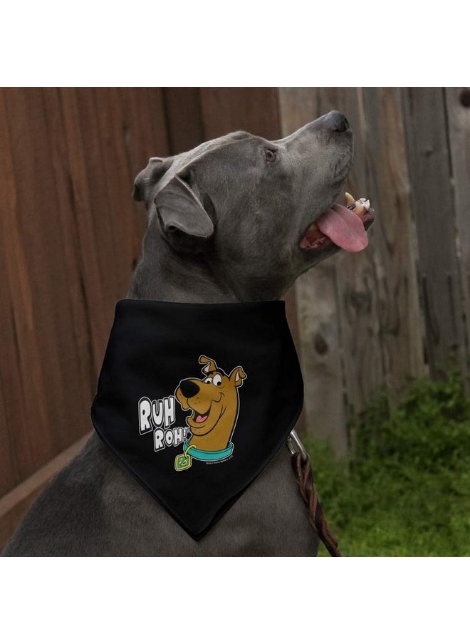 GRAPHICS & MORE - Scooby-Doo Ruh Roh Dog Pet Bandana 21 Inches - Image 1