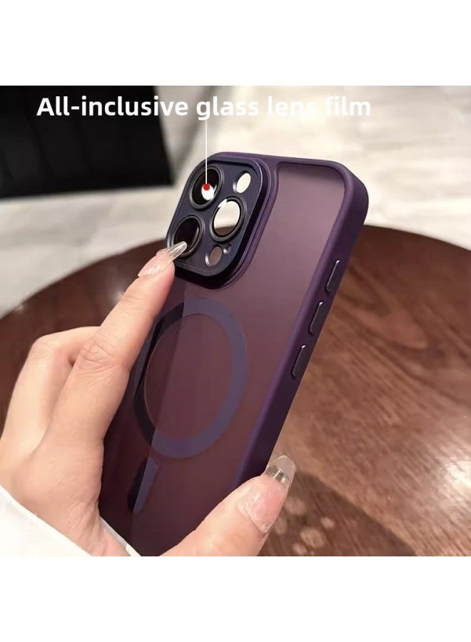 Gold Shield Fine Hole Lens Protection Mirror For IPhone16 Skin Sense Apple 14Promax Magnetic Mobile Phone Case-color:Light Green -Applicable Models:iPhone16PRO MAX