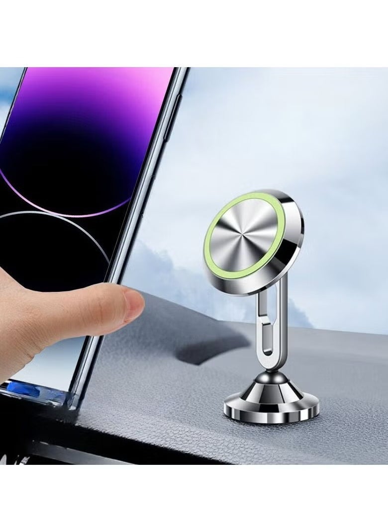 MH-76 Magnetic Car Holder – Multi-Adjustment Car Mount for Smartphones, 360° Rotatable, Strong Magnetic Grip, Secure & Stable Car Phone Mount for Easy Navigation, Hands-Free Calling, and Convenient Access