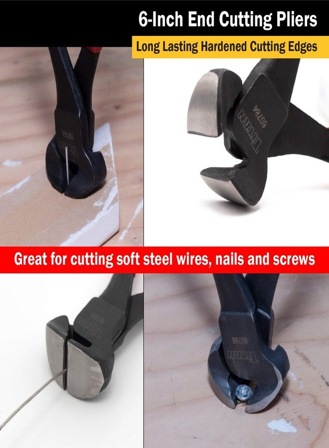 Titan 60784 6-Inch End Cutting Pliers - Image 5