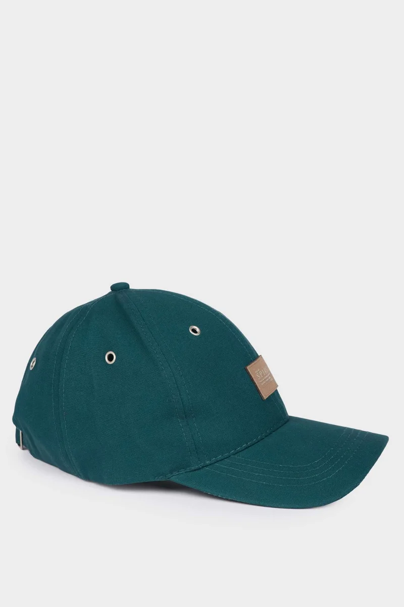 ديفاكتو Woman Cotton Label Print Cap