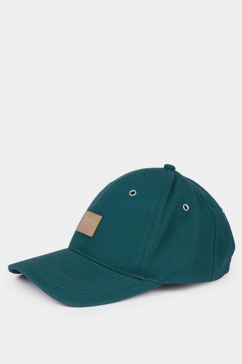 ديفاكتو Woman Cotton Label Print Cap