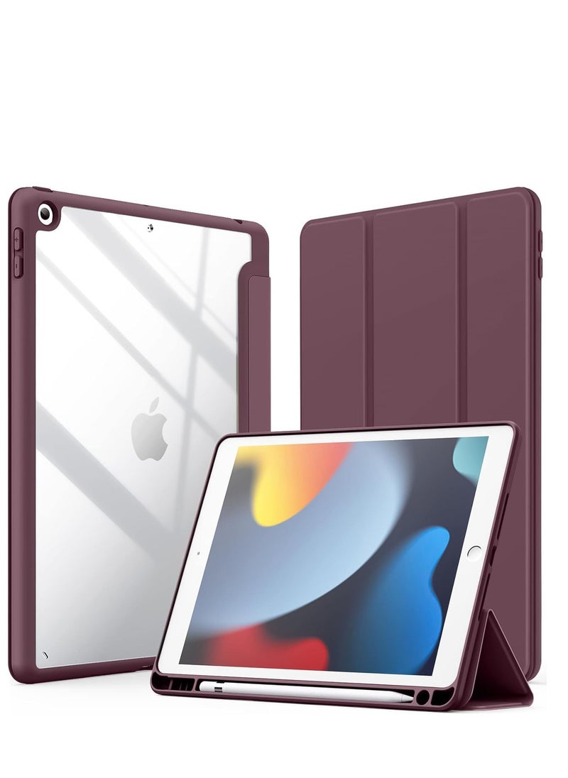 EVO iPad 6th/5th Generation Case (9.7-inch, 2018/2017), iPad Pro 9.7 inch 2016, iPad Air 2nd/1st Gen, Shockproof Bumper Back Cover with Built-in Pencil Holder, Auto Sleep/Wake Reddwin  - Image 1
