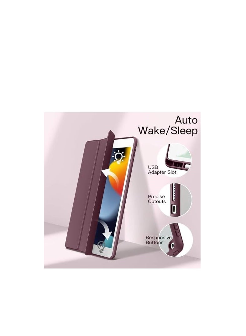 EVO iPad 6th/5th Generation Case (9.7-inch, 2018/2017), iPad Pro 9.7 inch 2016, iPad Air 2nd/1st Gen, Shockproof Bumper Back Cover with Built-in Pencil Holder, Auto Sleep/Wake Reddwin  - Image 2