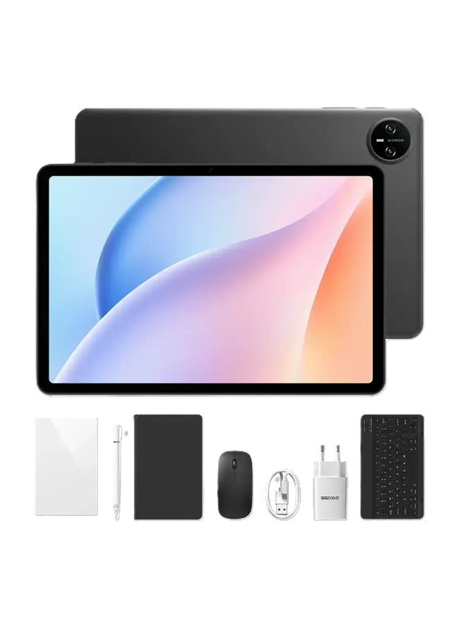 DOOGEE Tab A9 VIP Addition Study Tablet for Kids & Teen, 10.1-Inch IPS HD Display, Android 15, WIFI 5, 12GB RAM (3+9 Extended) & 64GB ROM (2 TB Expandable), 8MP Main & 5MP Front Camera, 6580mAh Battery, Unisoc T310 Quad-core Processor, (with Keyboard, Mouse, stylus), Aurora Black - Image 2