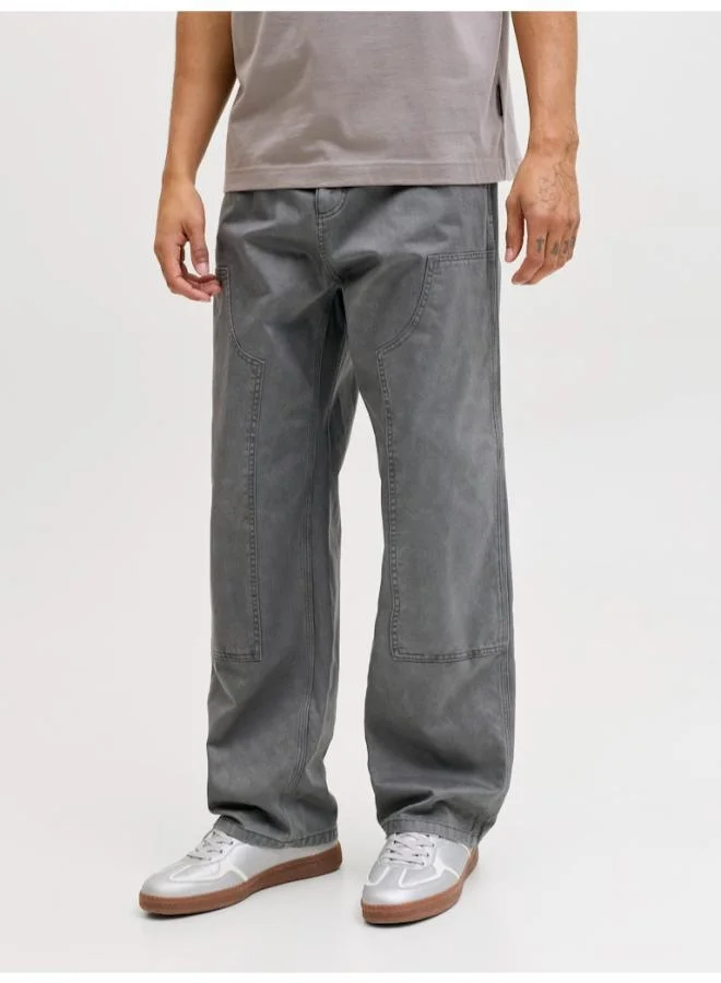 جاك اند جونز بنطلون رسام واسع بـ  جيوب