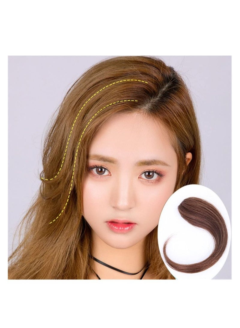 إستيل مقطع غير مرئي من الانفجارات الطويلة المستقيمة المصنوعة يدويًا في الانفجارات الجانبية شعر بشري بمظهر طبيعي وتمديد قطعة شعر أسود طبيعي - Image 4