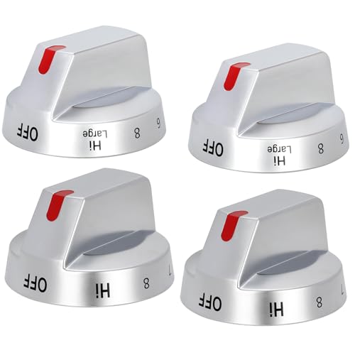 P Polerden NE63T8111SS/AA NE63T8311SS/AA NE63BG8315SSAA Knob, DG94-03500W DG94-03500V Compatible with Samsung Samsung Electric Range knobs Replacements NE63BG8315SS/AA NE63T8751SS/AA DG94-03500 A/Z - Image 1