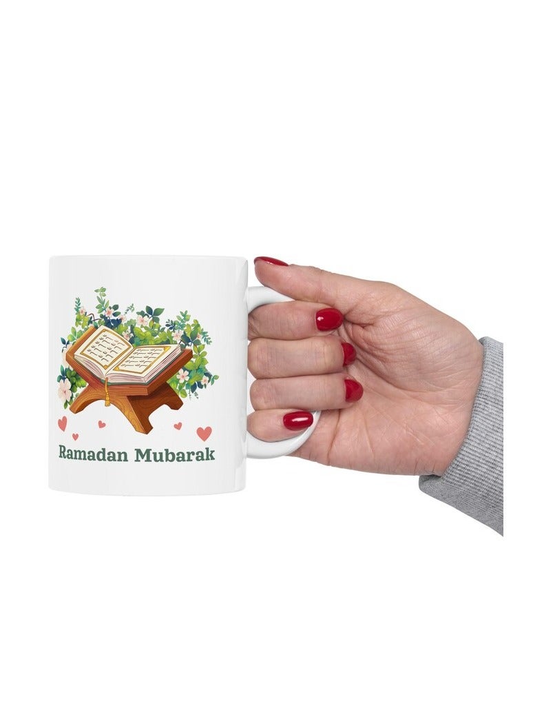 RYN Ramadan Mubarak Mug - Islamic Coffee Cup Festive Ramadan Gif - Image 1
