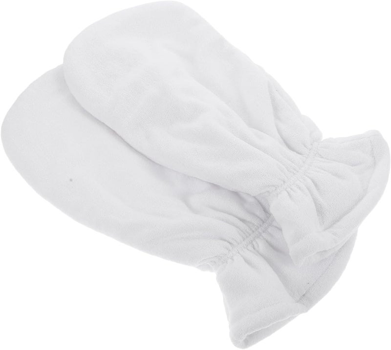PRETYZOOM Wax Moistening Hand Gloves 1 Pair 30x15cm Thick Thermal Paraffin Hand Care Gloves for Spa Moisturizing Treatment and Supple Skin Conditioning at Home - Image 1