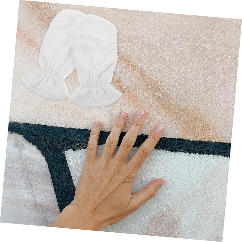 PRETYZOOM Wax Moistening Hand Gloves 1 Pair 30x15cm Thick Thermal Paraffin Hand Care Gloves for Spa Moisturizing Treatment and Supple Skin Conditioning at Home - Image 4