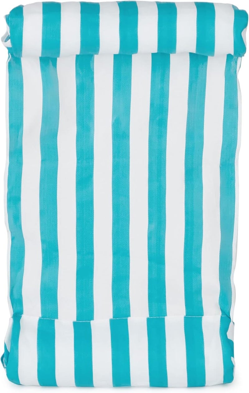 Swimline Premium Swimming Pool Float Hammock - Blue and White - Image 2