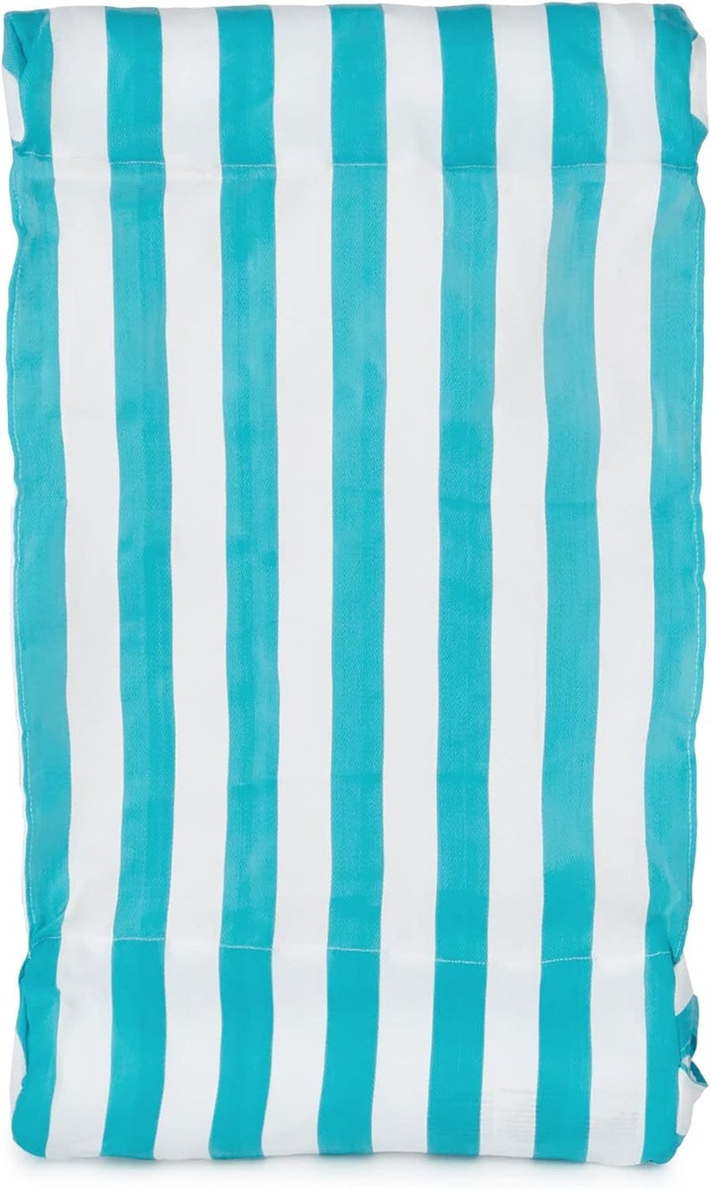 Swimline Premium Swimming Pool Float Hammock - Blue and White - Image 3