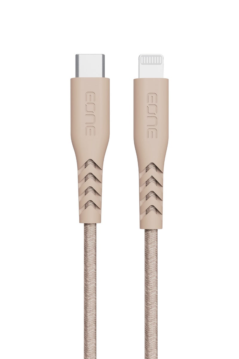 Eone Original Apple MFi Certified iPhone Cable 1.2 m – PD Fast Charging up to 50% in 30 min - Image 1
