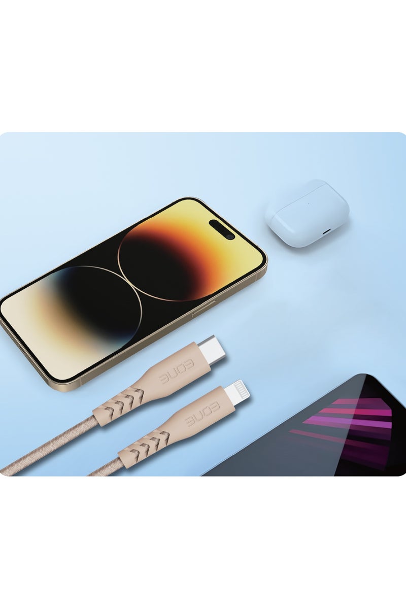Eone Original Apple MFi Certified iPhone Cable 1.2 m – PD Fast Charging up to 50% in 30 min - Image 4
