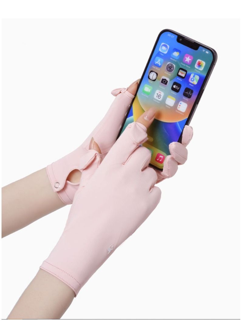 Women's Driving Gloves UV Protection Summer Sun Protection Gloves - Image 3