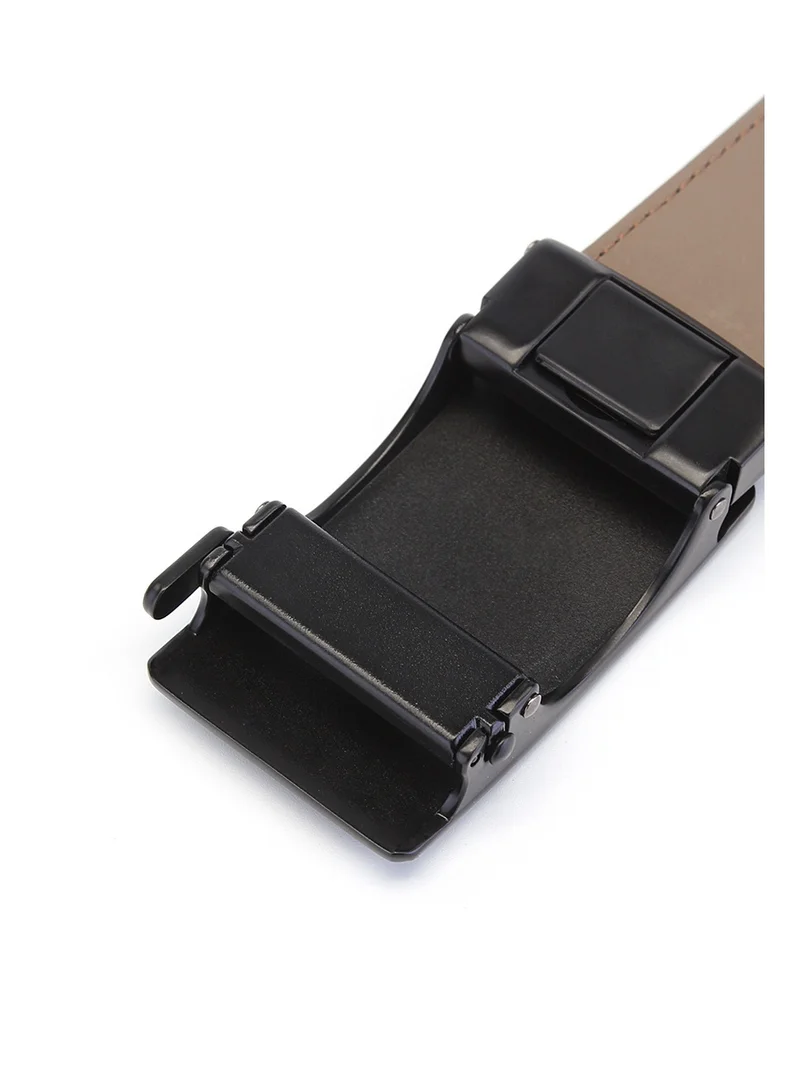 Samsonite Aamir Casual Auto Belt, Leather, Black|100% Leather|Automatic Buckle